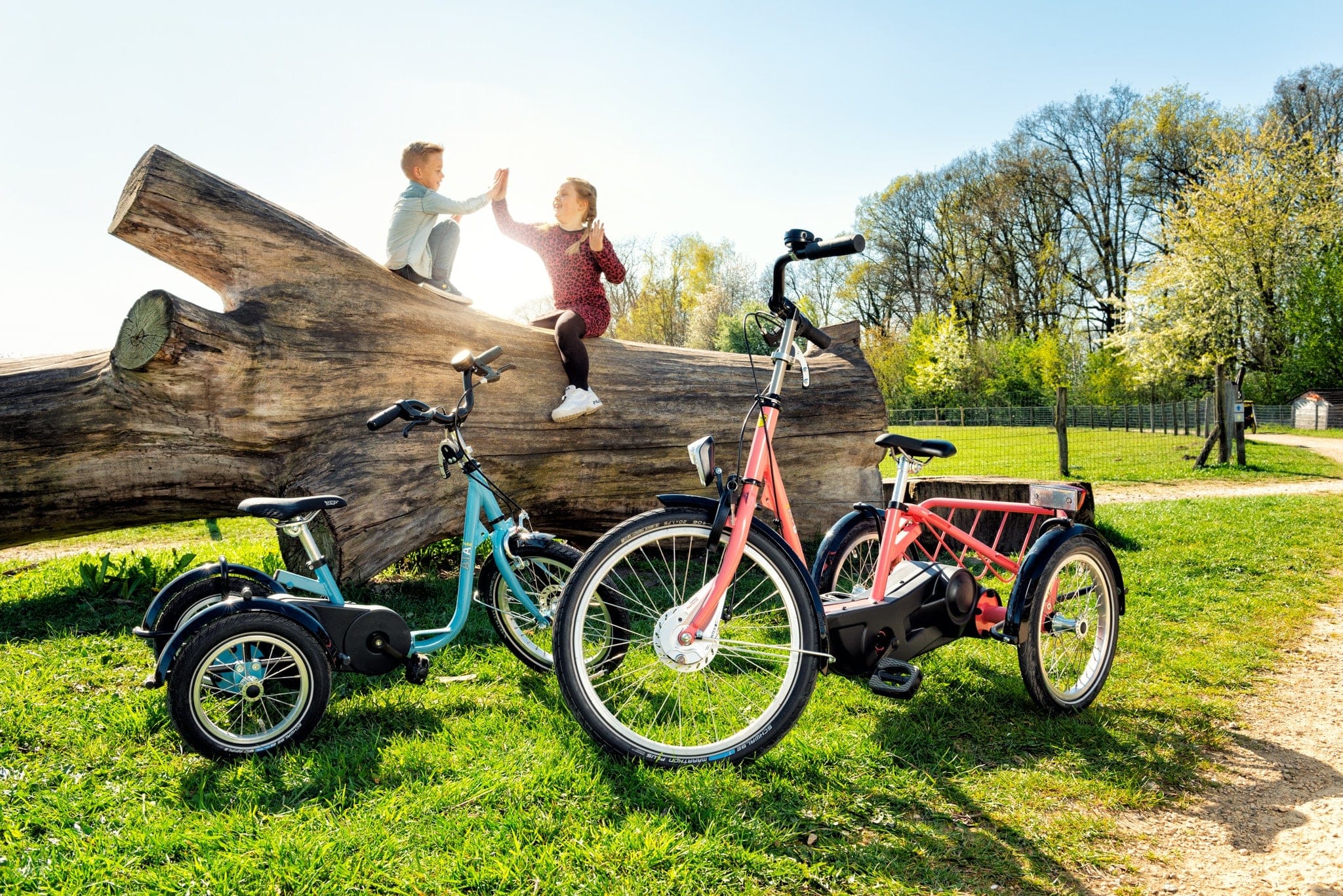 angepasstes Fahrrad Kind