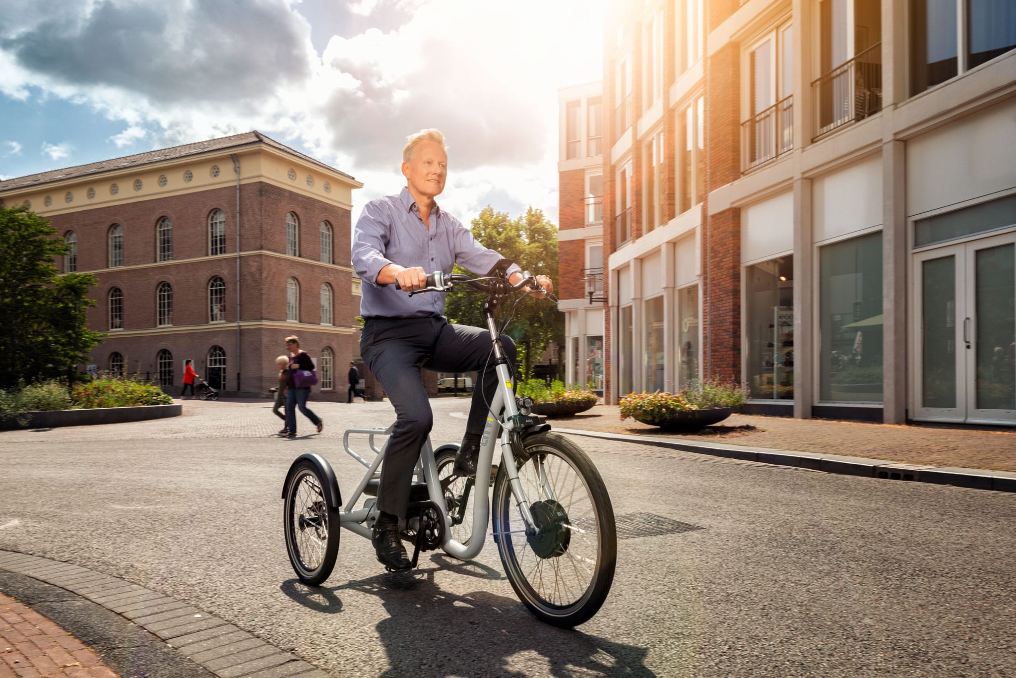 fahrrad mit tiefem einstieg